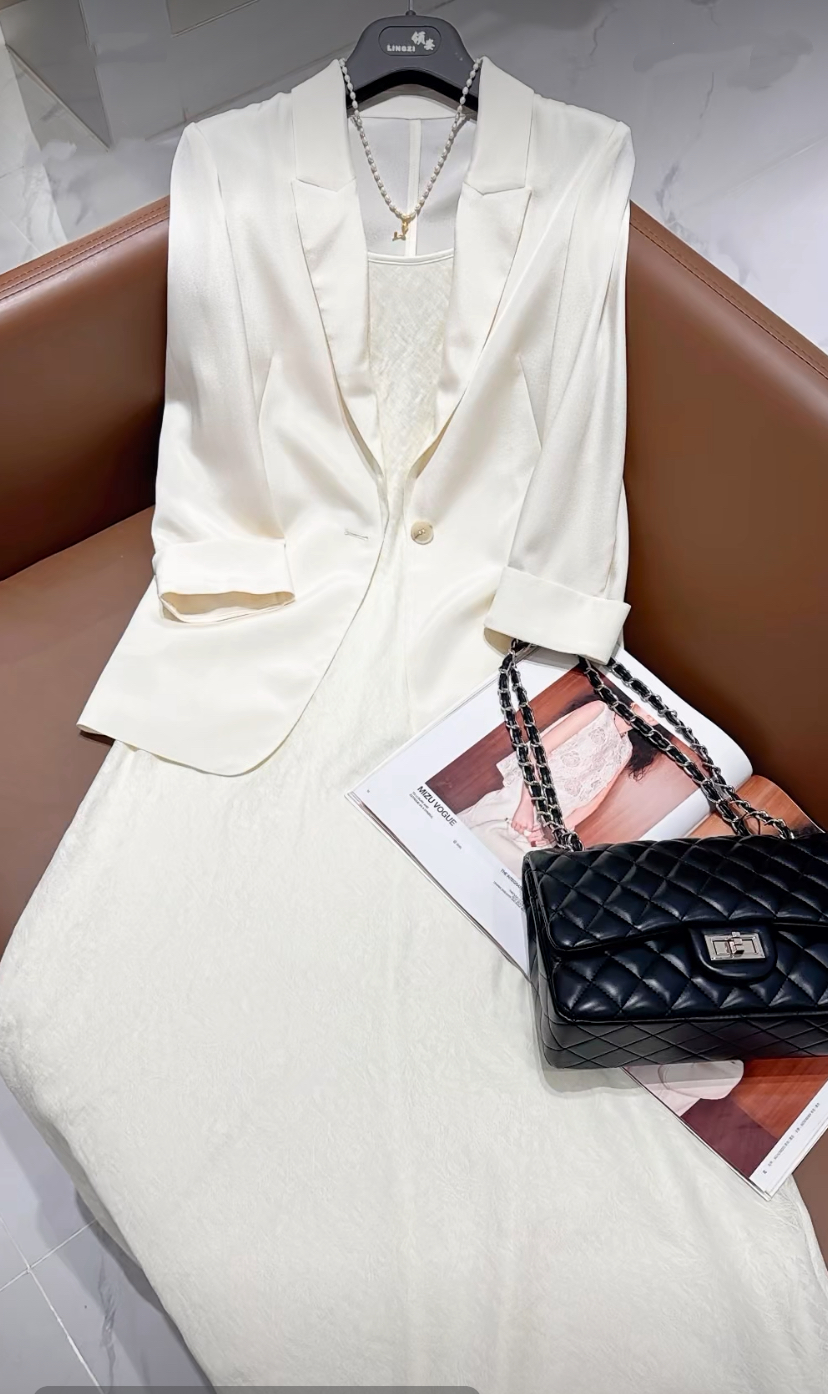 LINGZI/领姿 桑蚕丝西装外套