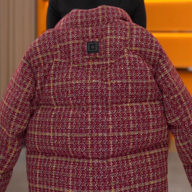 【进口品质】九天2025新款保暖加厚国标羽绒服外套上衣D466佳佳