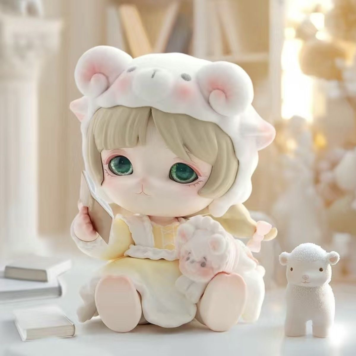 正版品韵米卷玩具博物馆系列盲盒手办摆件潮玩礼物米卷二代童梦