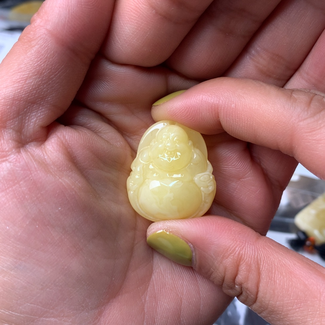 琥珀未镶嵌裸石蜜蜡