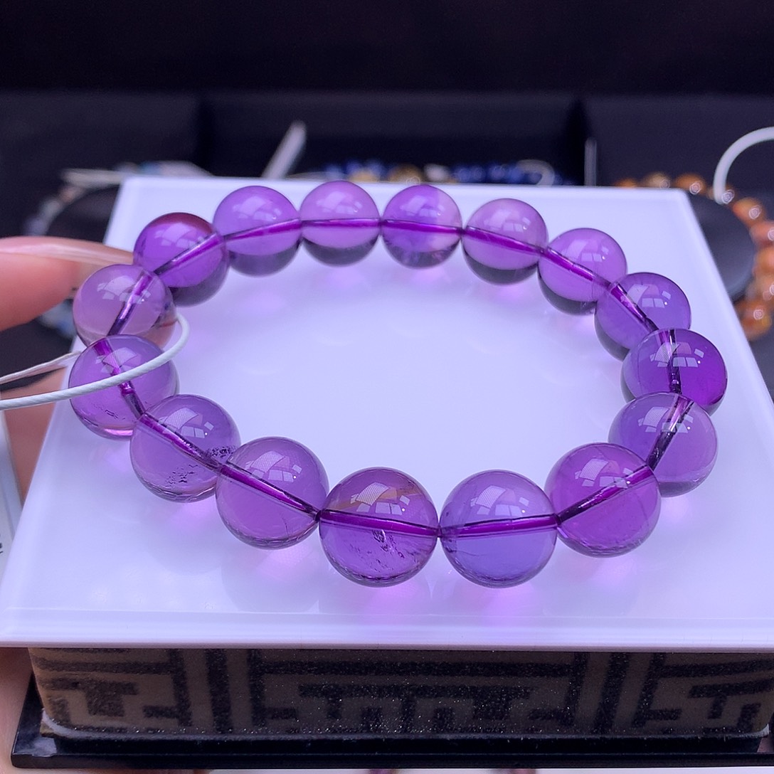 未镶嵌手串水晶紫水晶