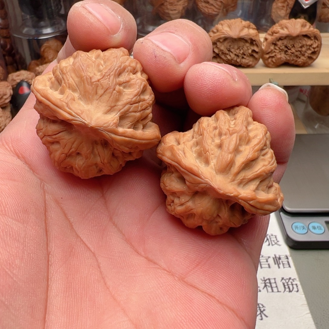 把件文玩核桃39尺全品佛肚