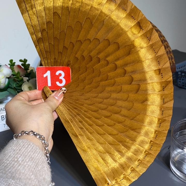 金丝楠金丝楠木扇子
