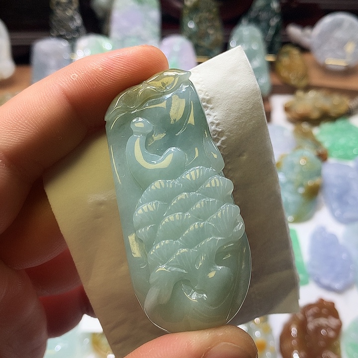 翡翠吊坠(不含链)未镶嵌