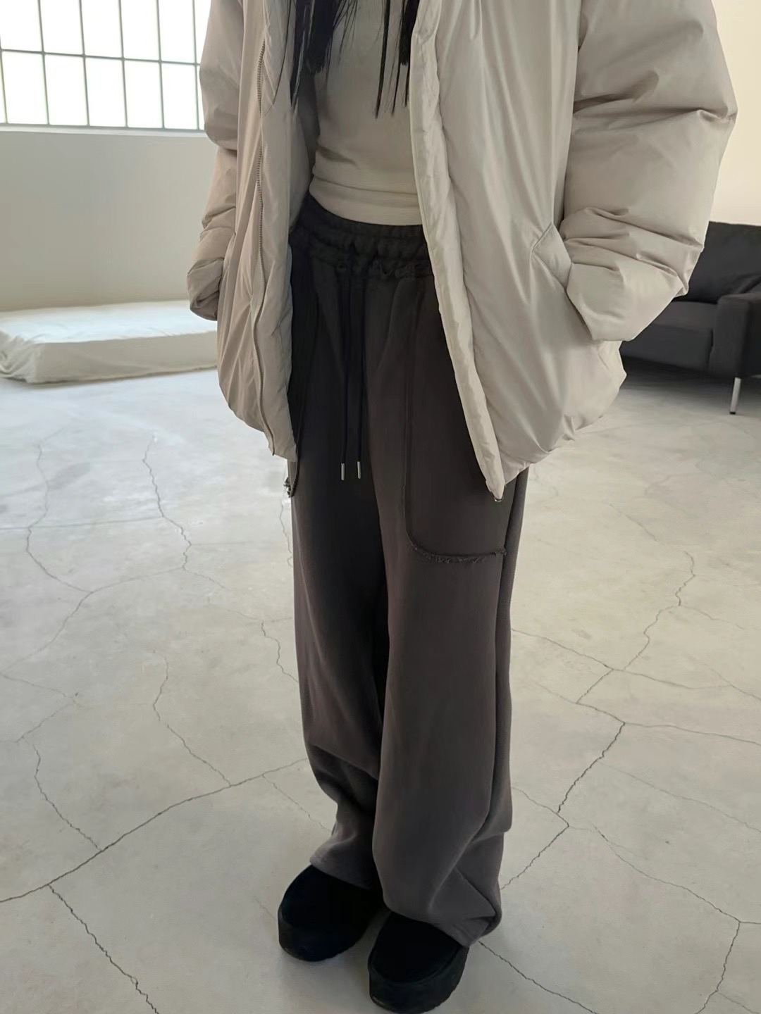 韩国正品加厚卫裤