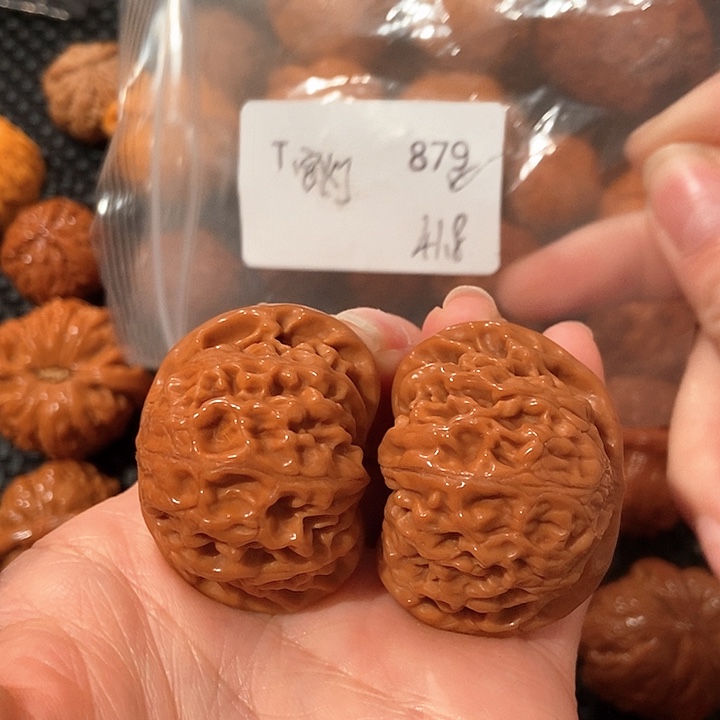 文玩核桃吊坠宫灯41.6