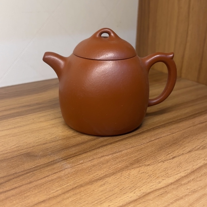 紫砂茶壶秦权朱泥