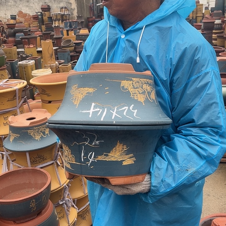 紫砂紫砂花盆是最