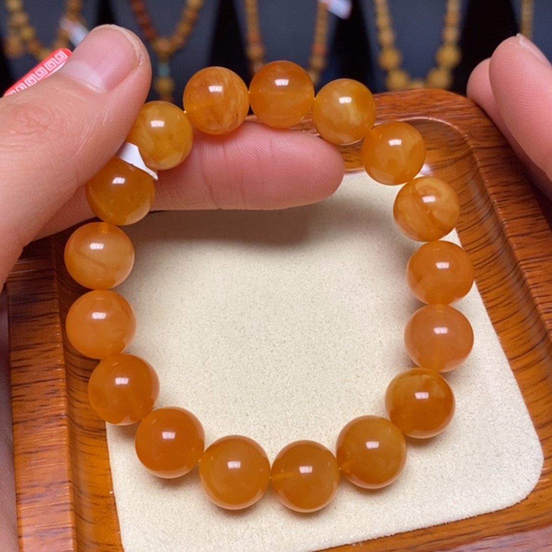 【闪购商品】蜜蜡手链未镶嵌手串