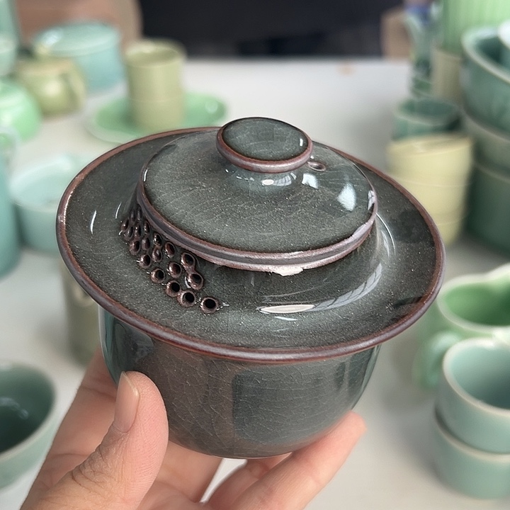 小米茶器龙泉青瓷
