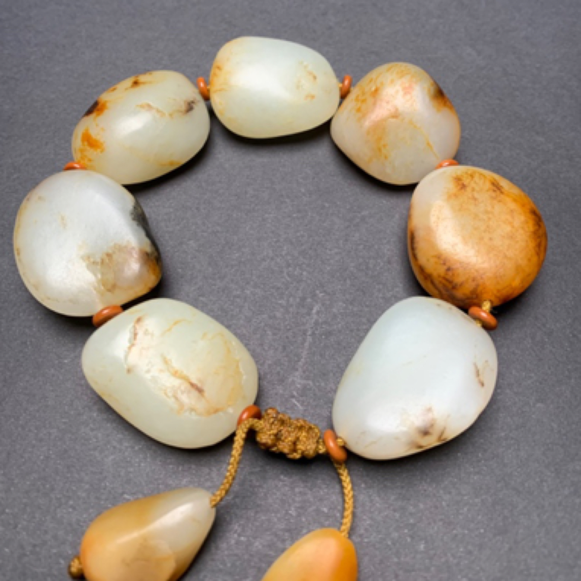 和田玉手链未镶嵌