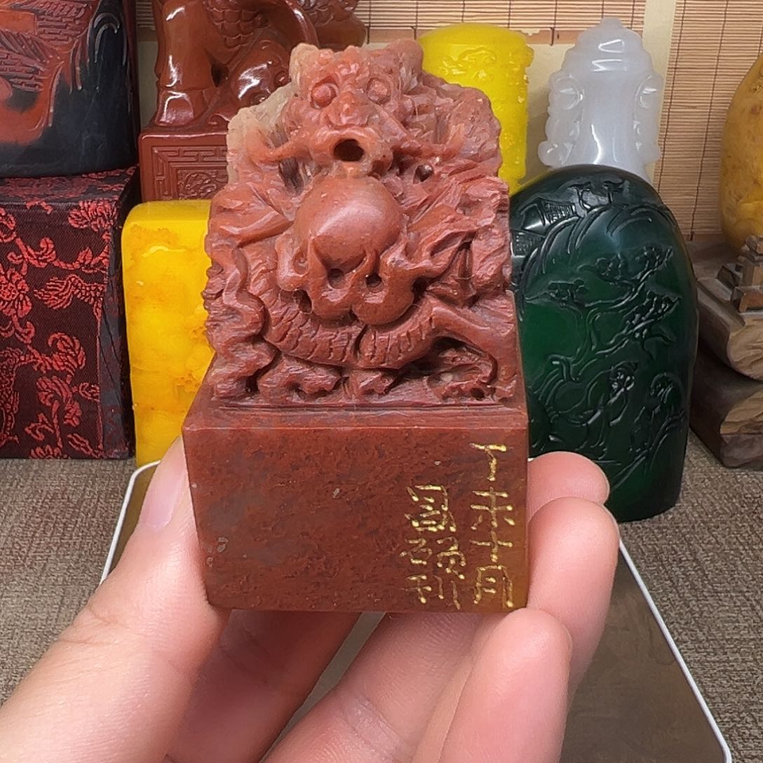 寿山石印石精品印章