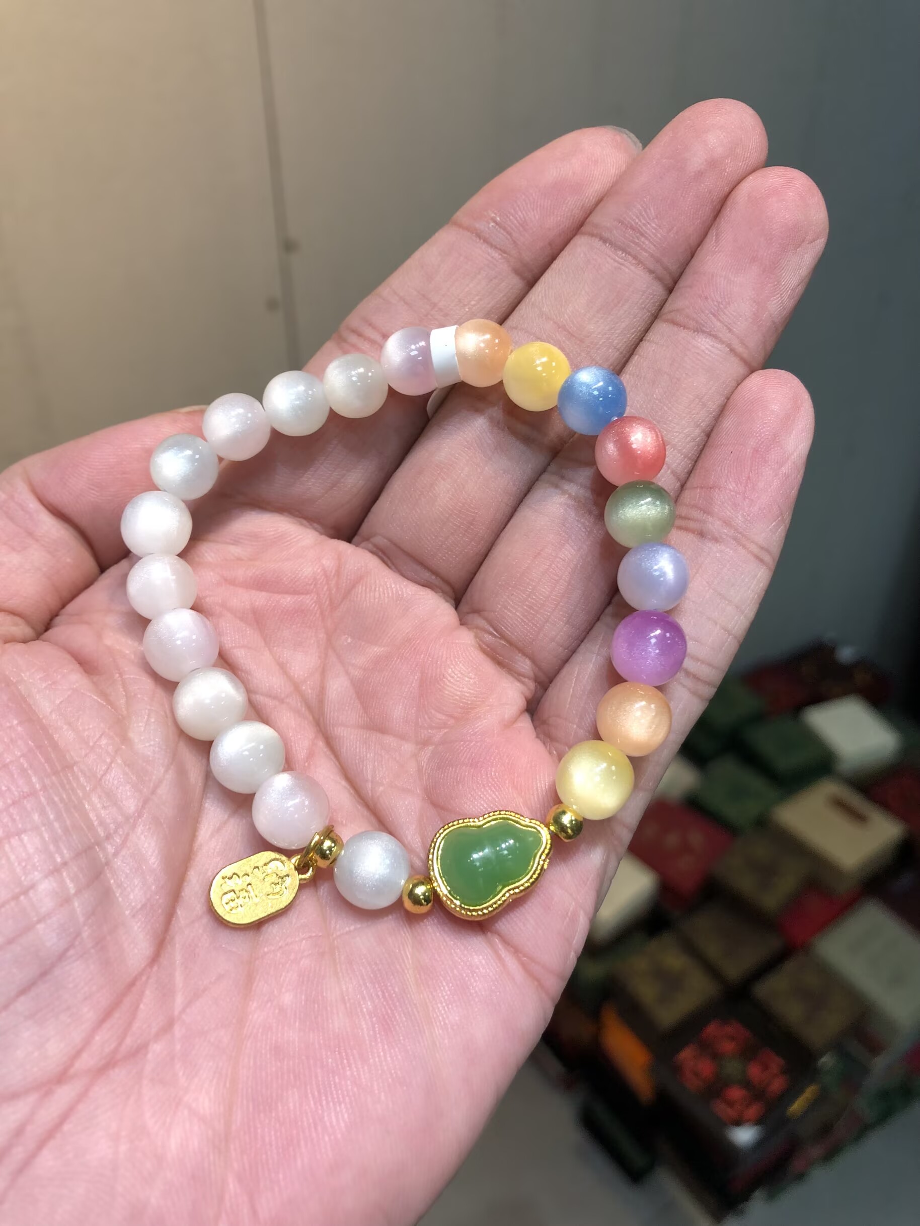 手链 海云母单圈手串无礼盒