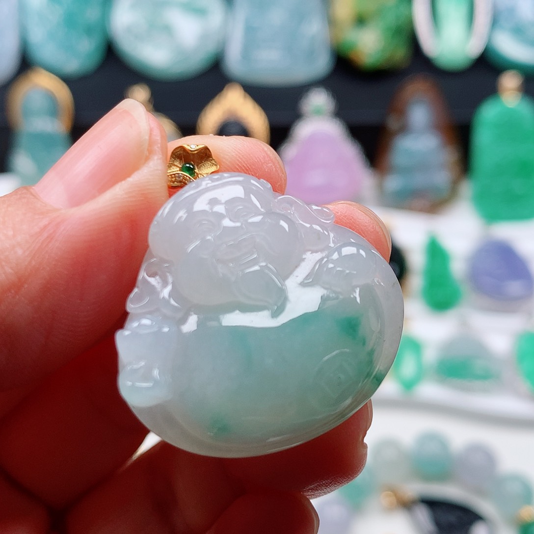 翡翠颈饰未镶嵌福利品