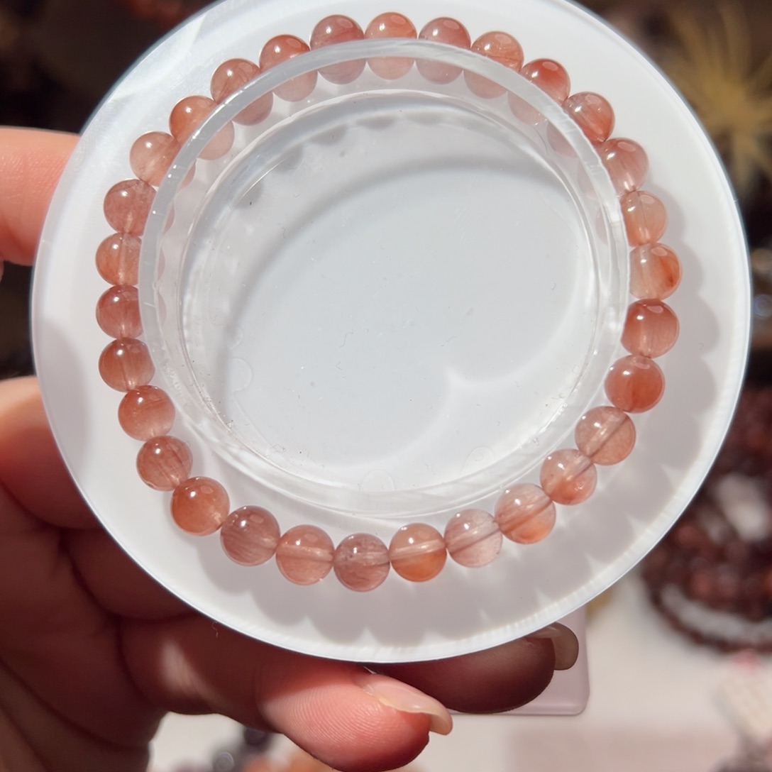 发晶手串未镶嵌红兔毛