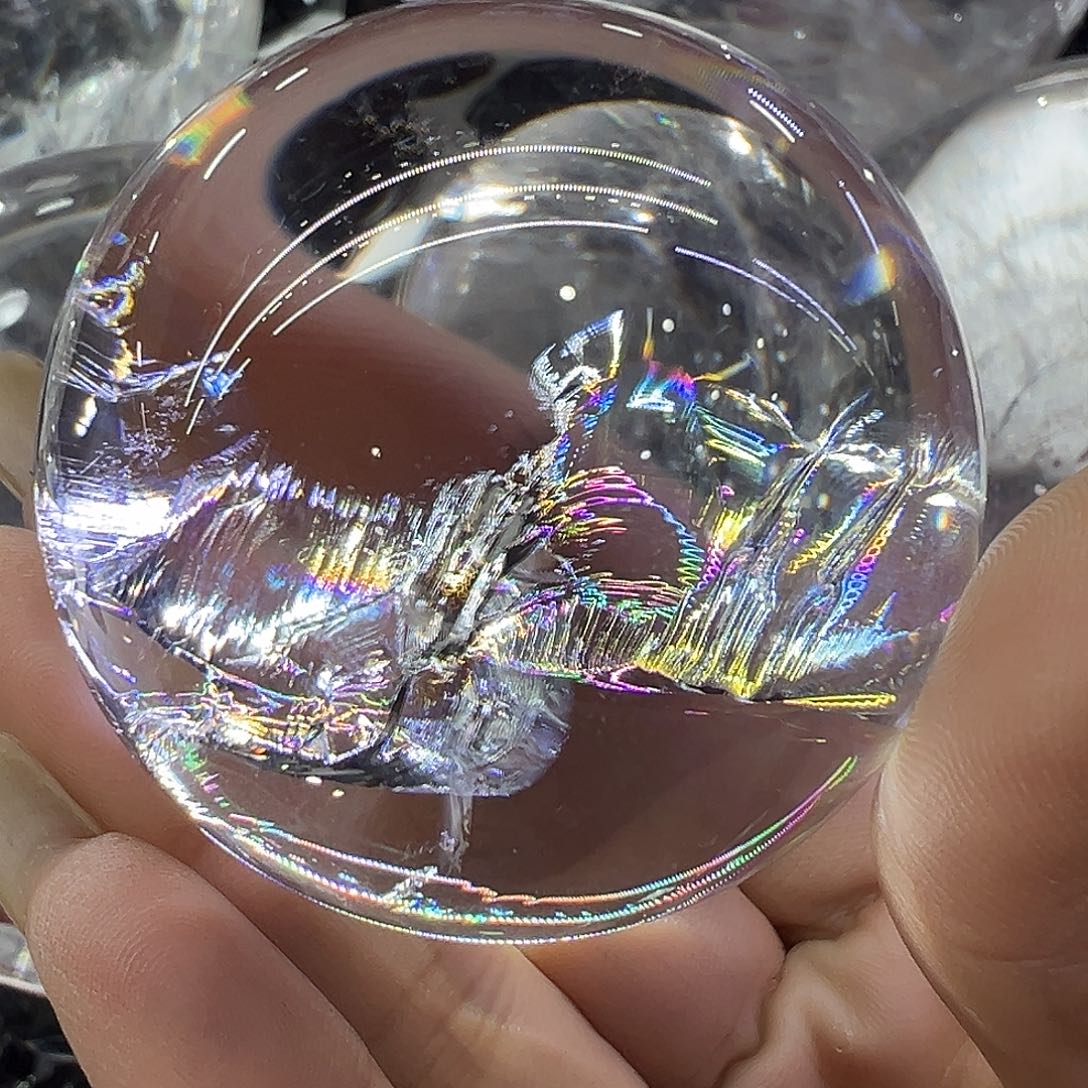 水晶水晶球摆件未镶嵌