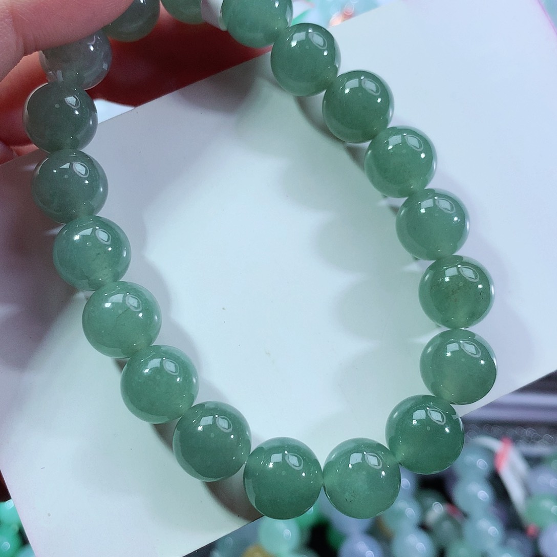 翡翠手链未镶嵌卡10