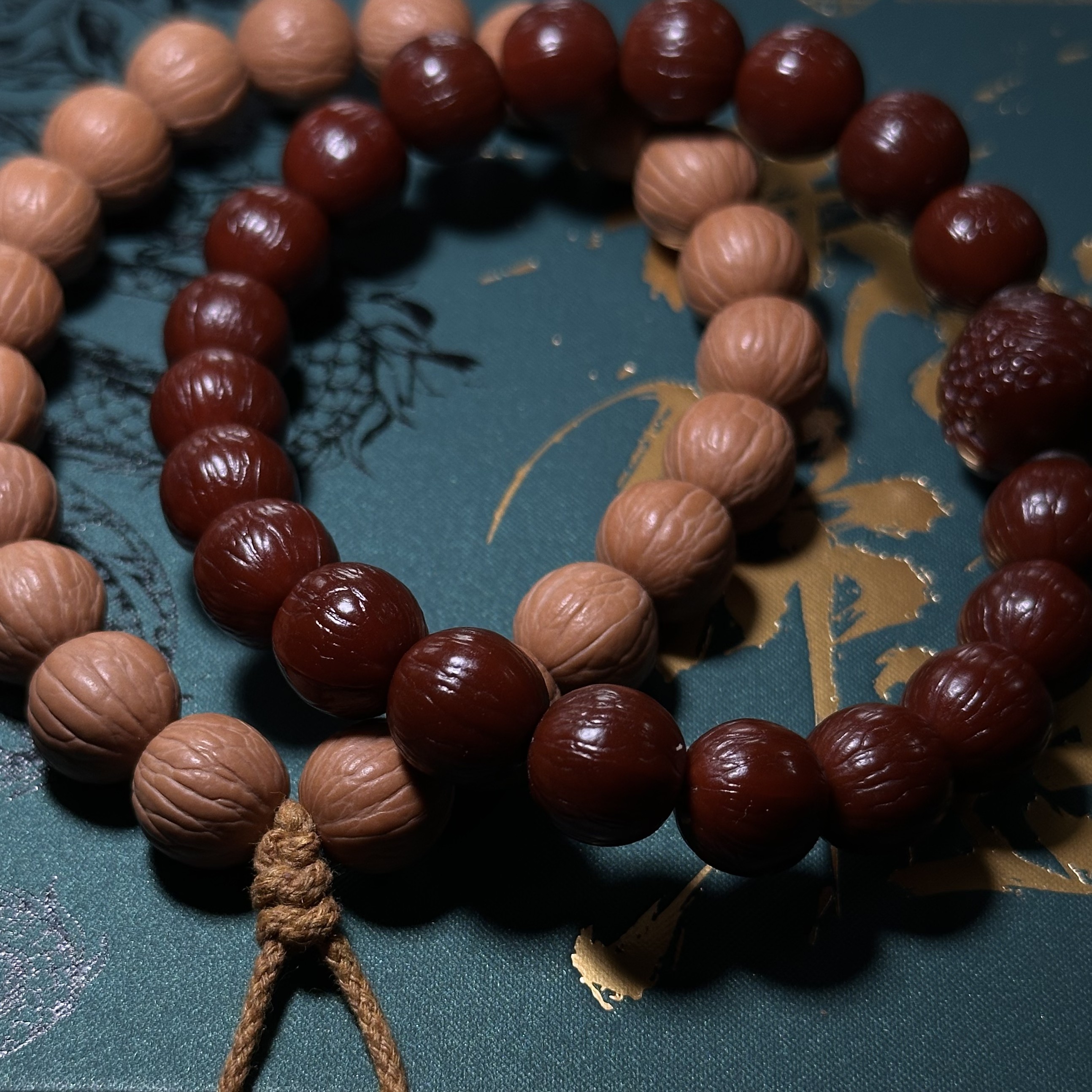 徐胖文玩「官方旗舰款」猴头核桃「小聚宝盆」