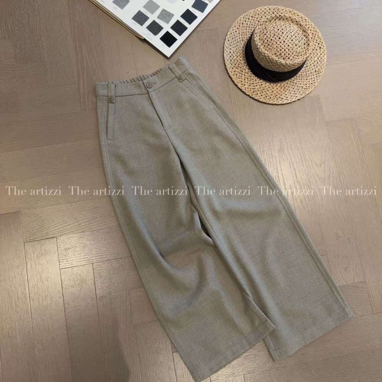 The Artizzi《满分松弛》秋季直筒百搭长裤