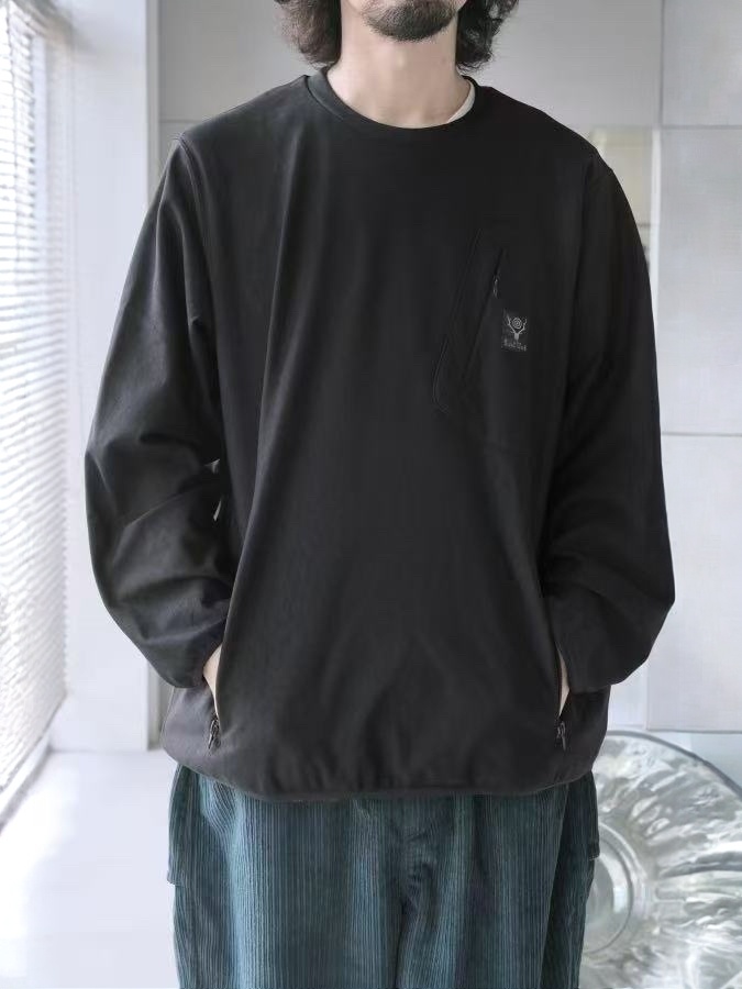 【出口日单】 钓鱼佬日系复古高端城市户外高科技复合卫衣男女同款