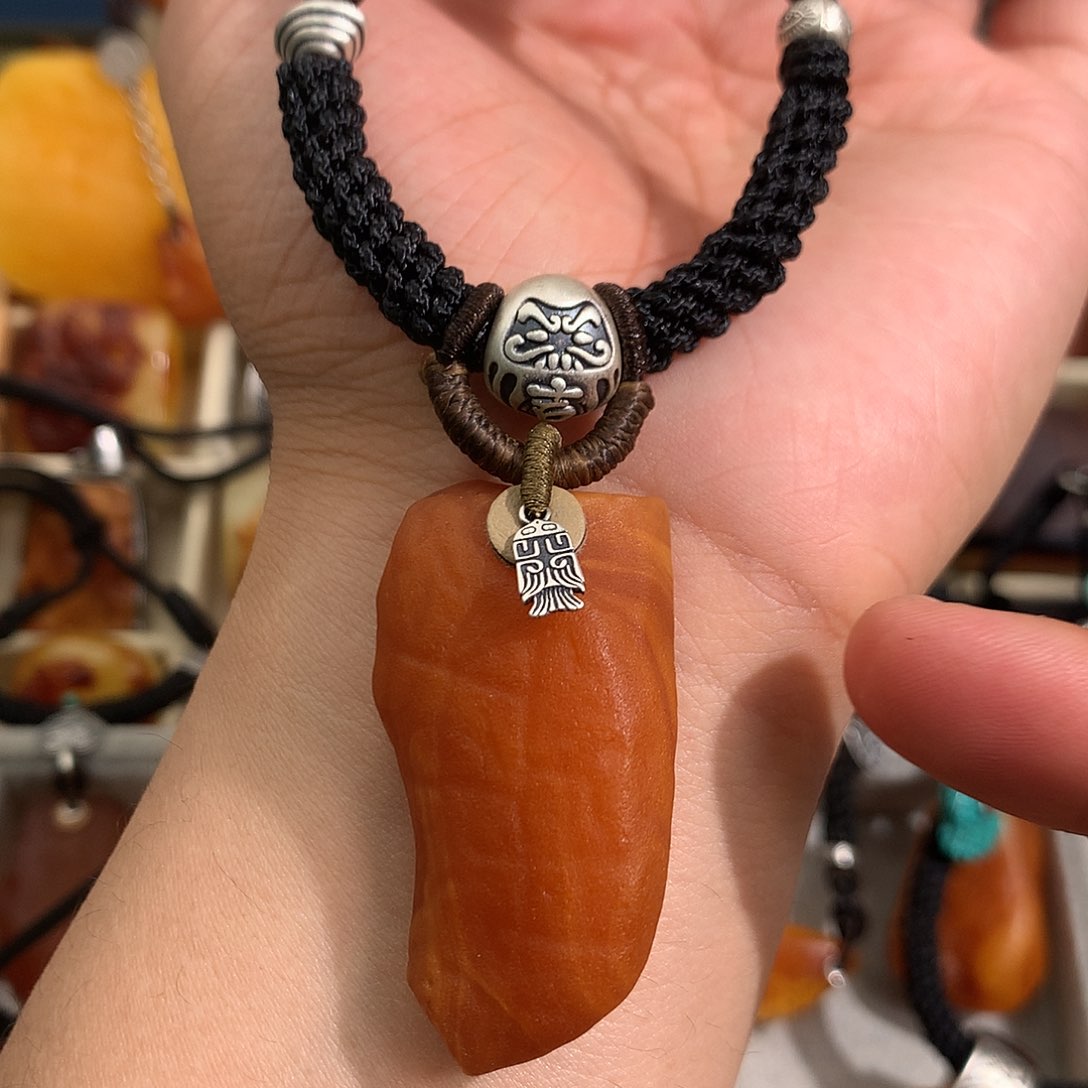 蜜蜡裸石未镶嵌你