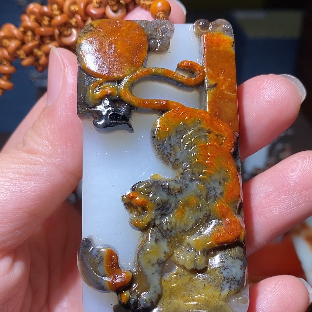 和田玉挂件未镶嵌