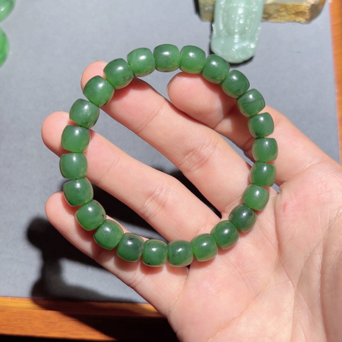 和田玉手链未镶嵌