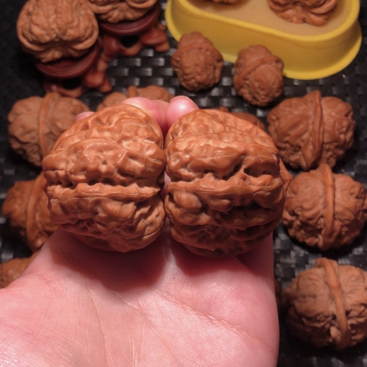 别***我把件文玩核桃蛙王