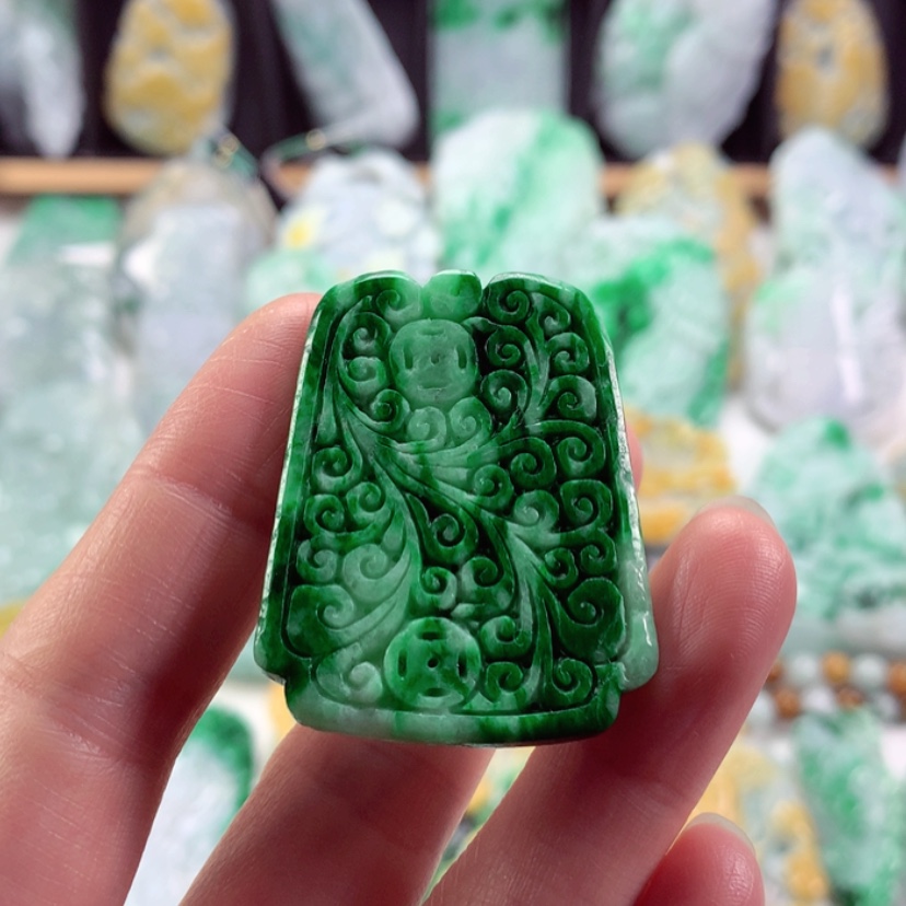 【闪购商品】翡翠吊坠(不含链)未镶嵌