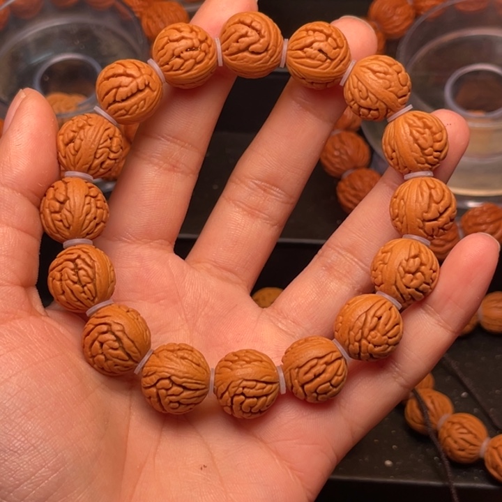 桃核吊坠龙纹桃核14