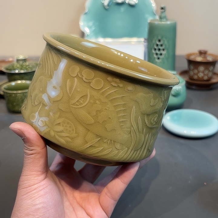 瓷片龙泉青瓷龙泉青瓷