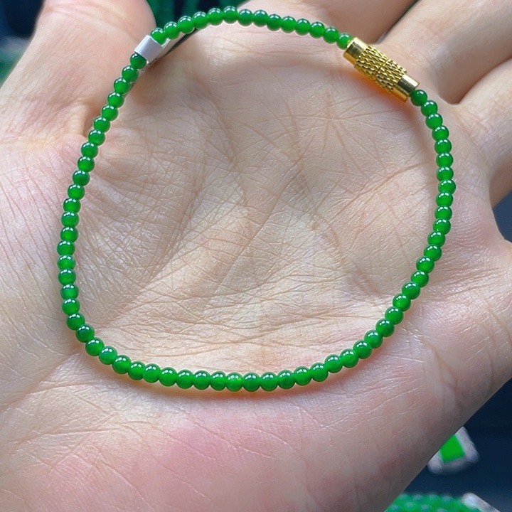 未镶嵌手链翡翠天然A货翡翠阳2.5