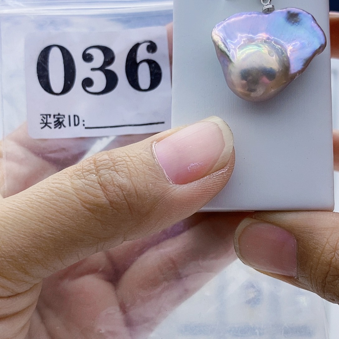 颈饰钛钢淡水珍珠