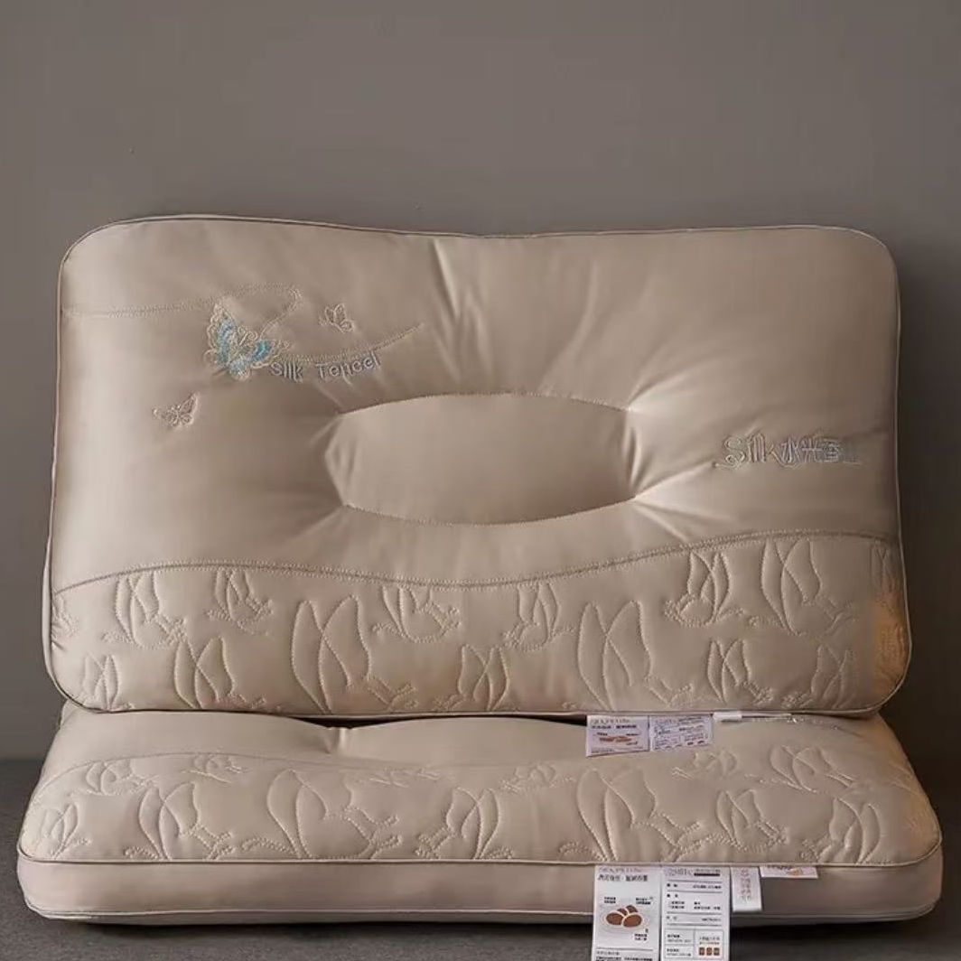 【孙大漂亮】新款夏季锦纶氨纶水光蚕丝枕   172  zx