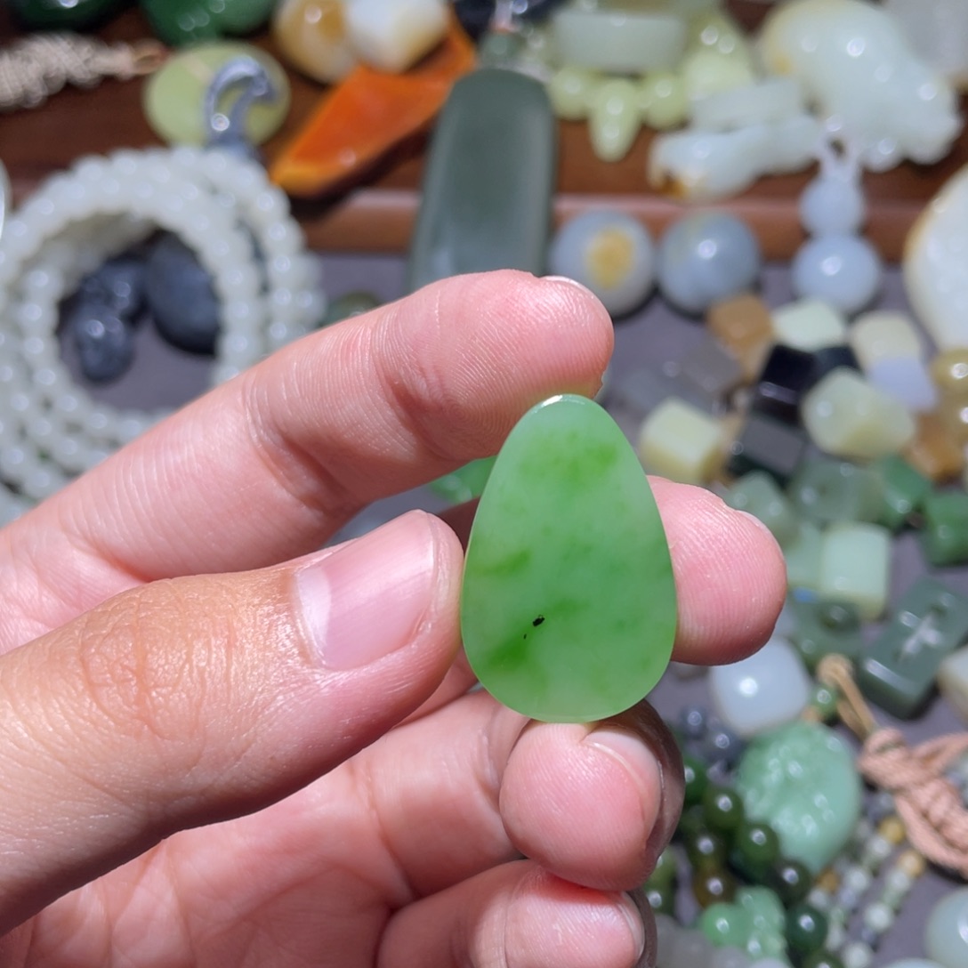 和田玉颈饰未镶嵌7**a