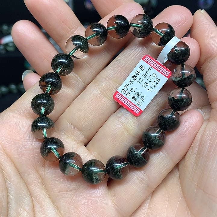 水晶手串未镶嵌肖****姐天然水晶