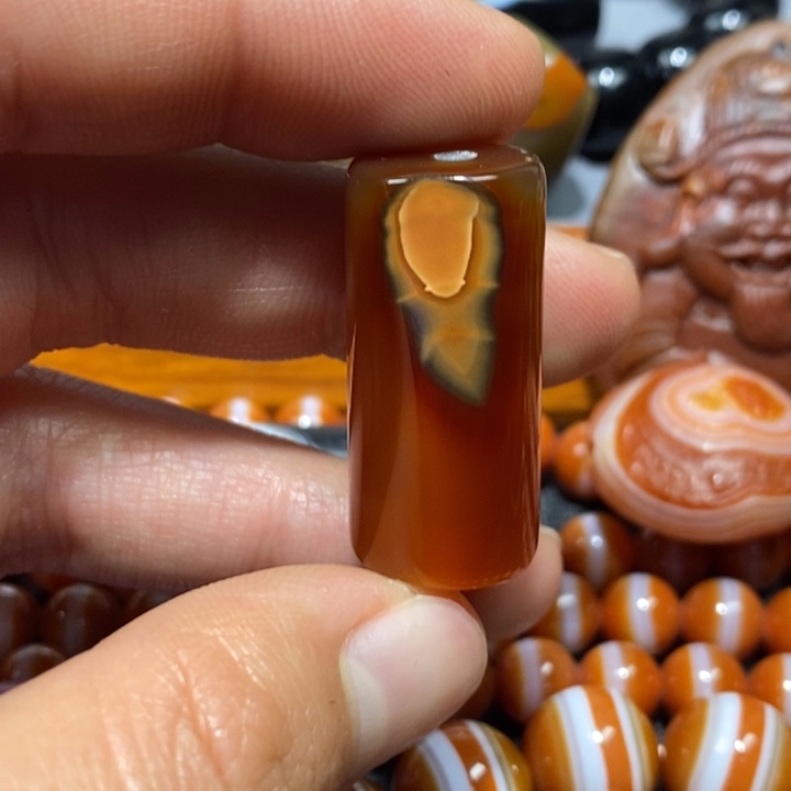 玛瑙/玉髓未镶嵌颈饰