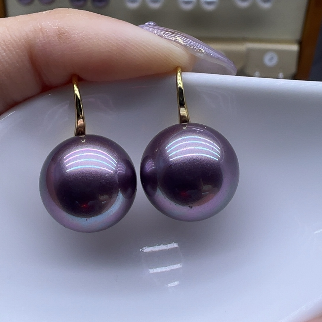 未镶嵌淡水珍珠耳饰