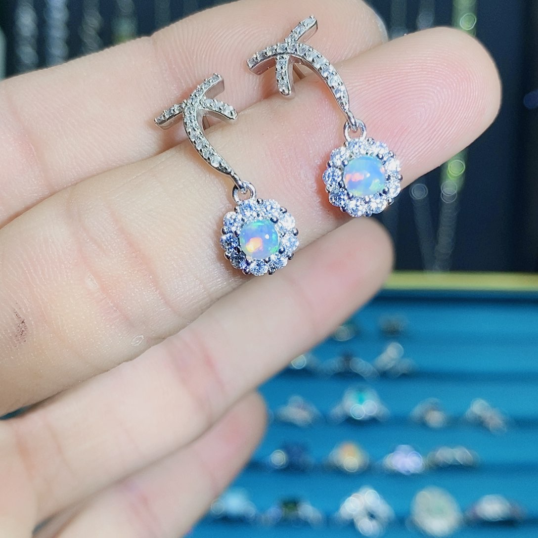 紫晶珠宝半成品银S925镶嵌