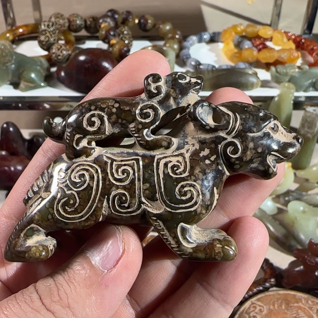 和田玉吊坠(不含链)未镶嵌