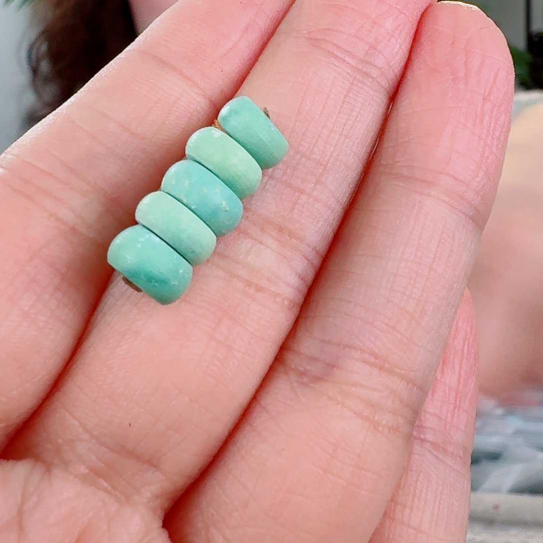 未镶嵌绿松石珠宝奇石