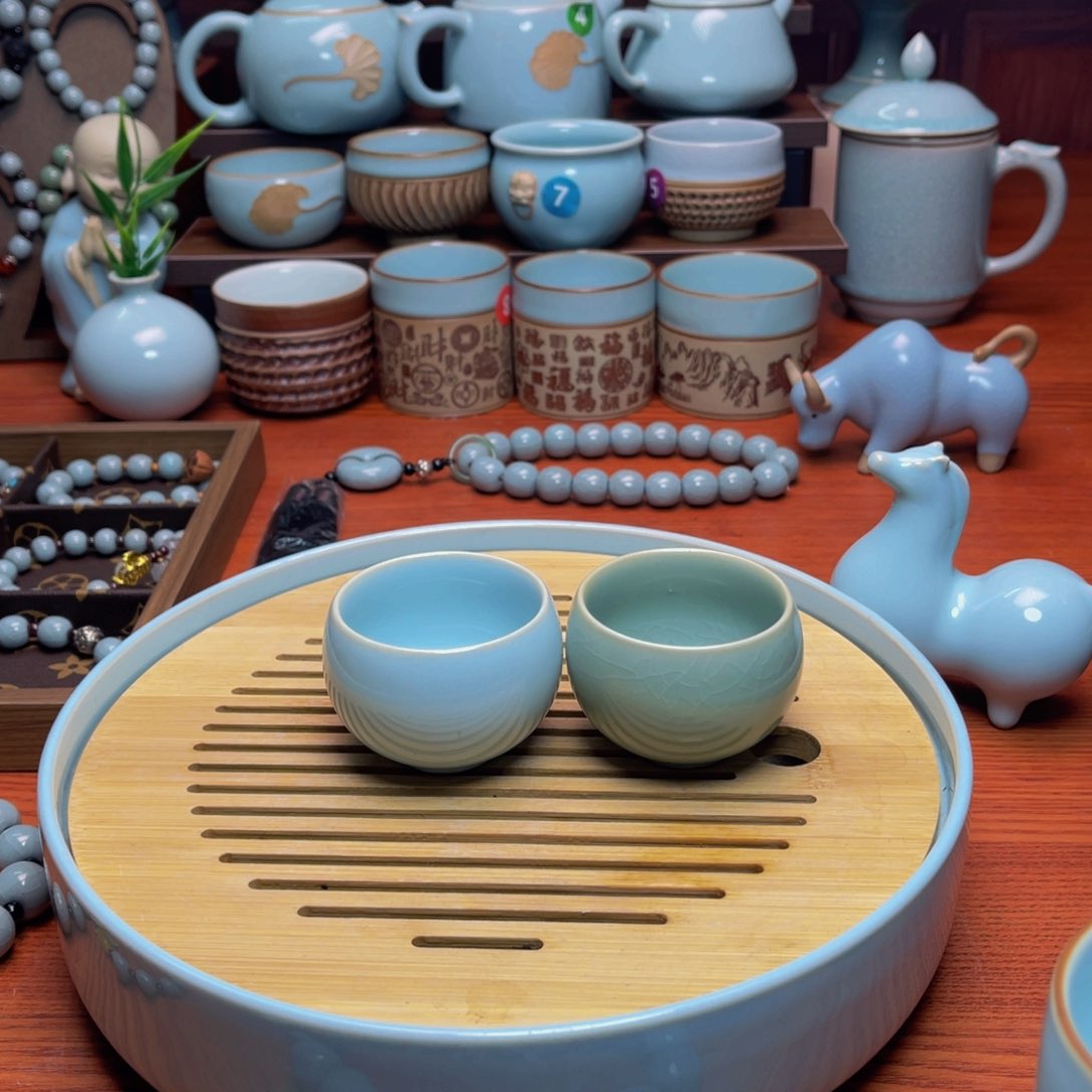 【闪购商品】摆件陶河南汝州御盏窑，正品茶器