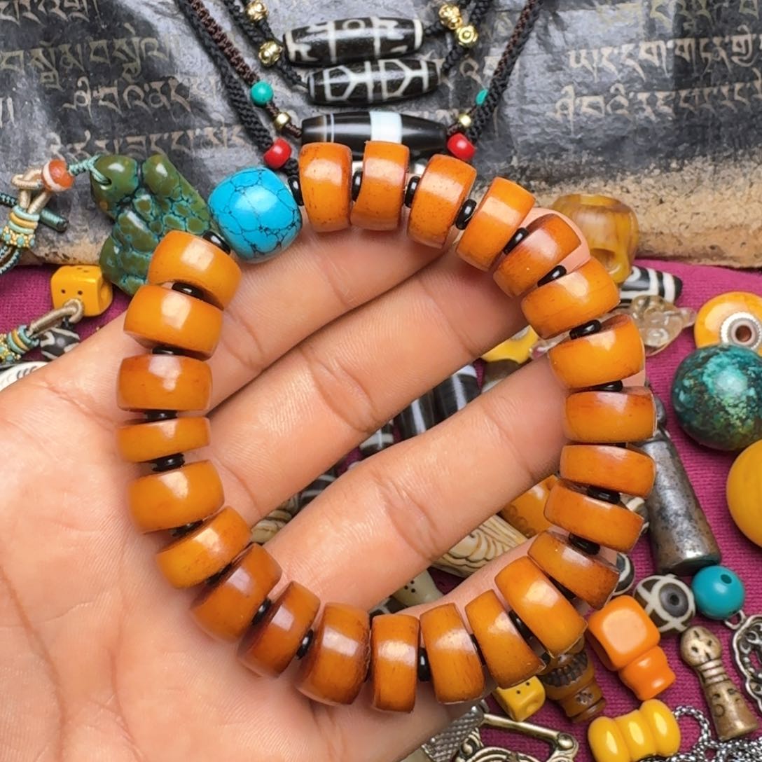 金刚菩提手串牦牛骨5