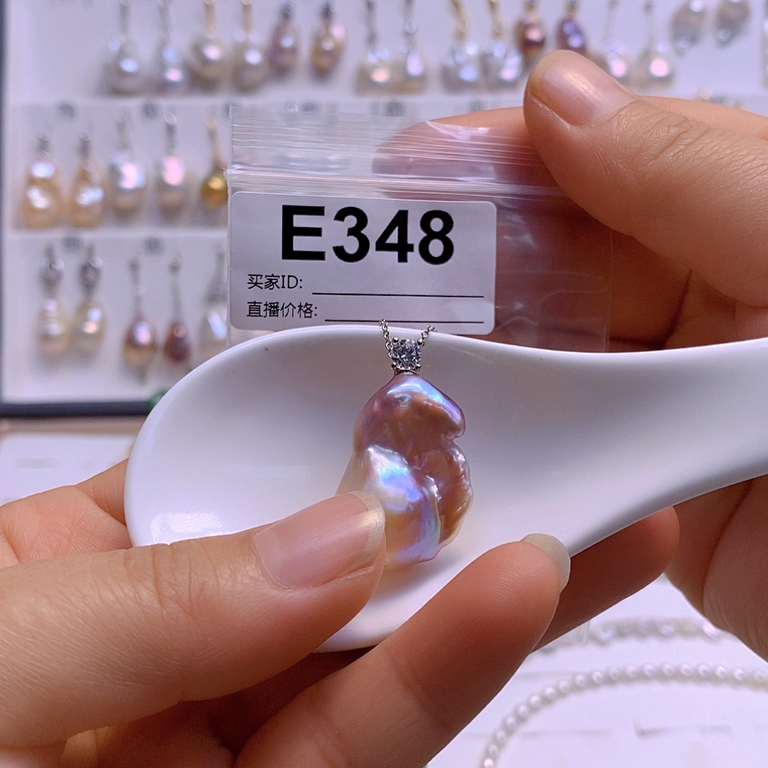 淡水珍珠颈饰银S925镶嵌