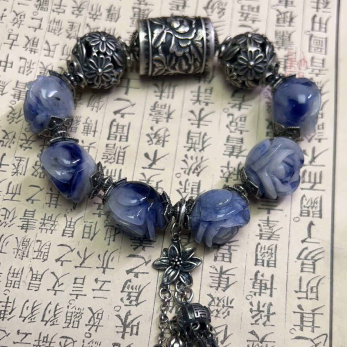 手链 手链 美美女款蓝色