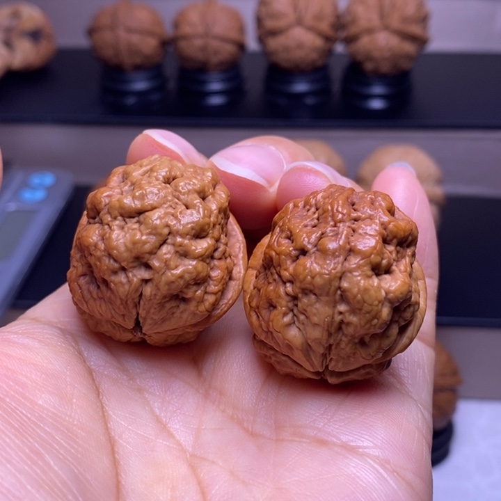 文玩核桃把件血舍利25