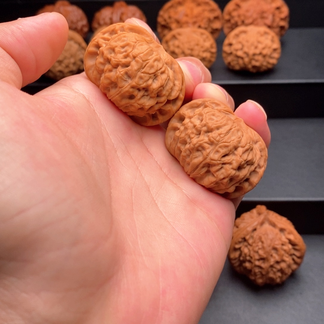 文玩核桃把件39.5野生核王