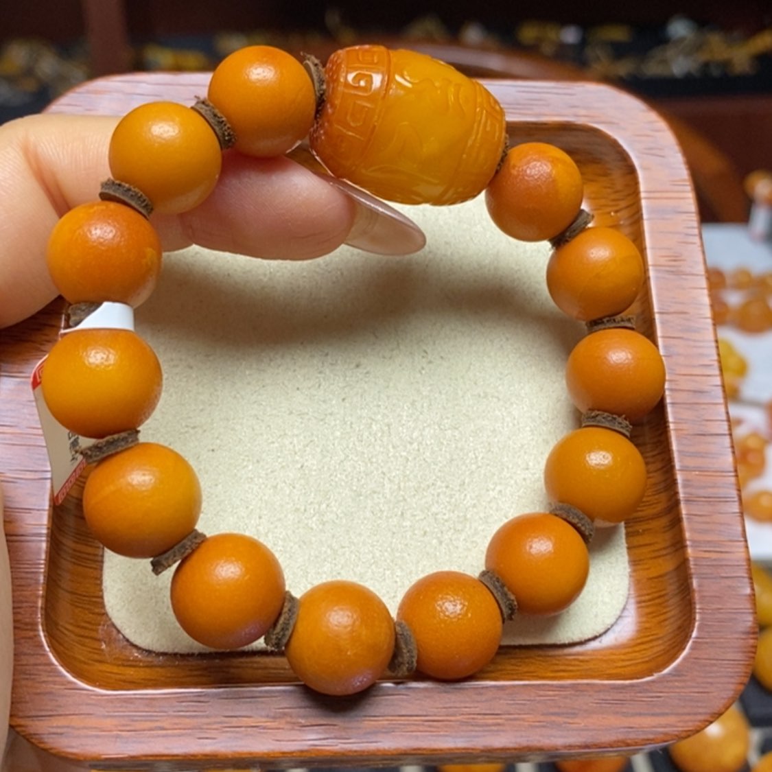 【闪购商品】蜜蜡手链未镶嵌手串