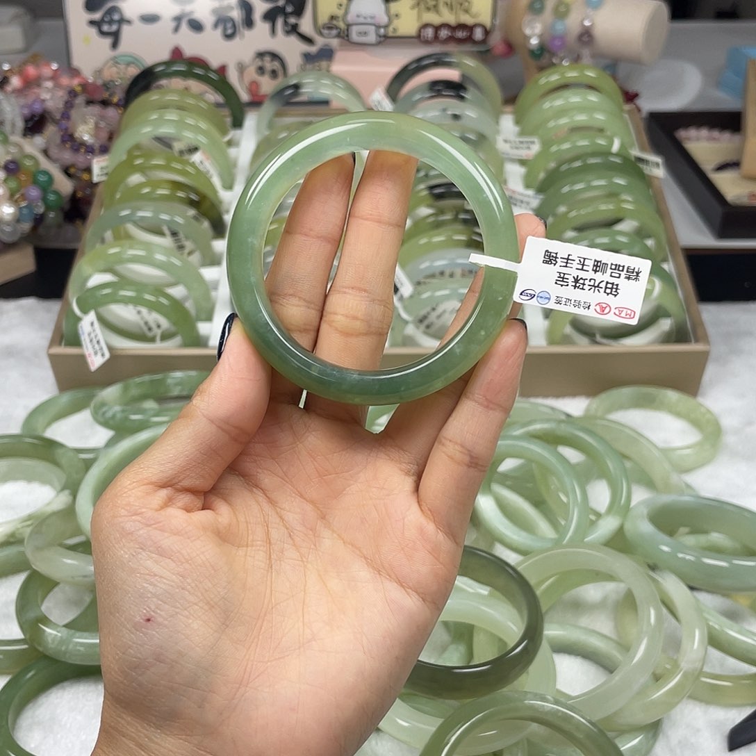 合金蛇纹石玉手镯