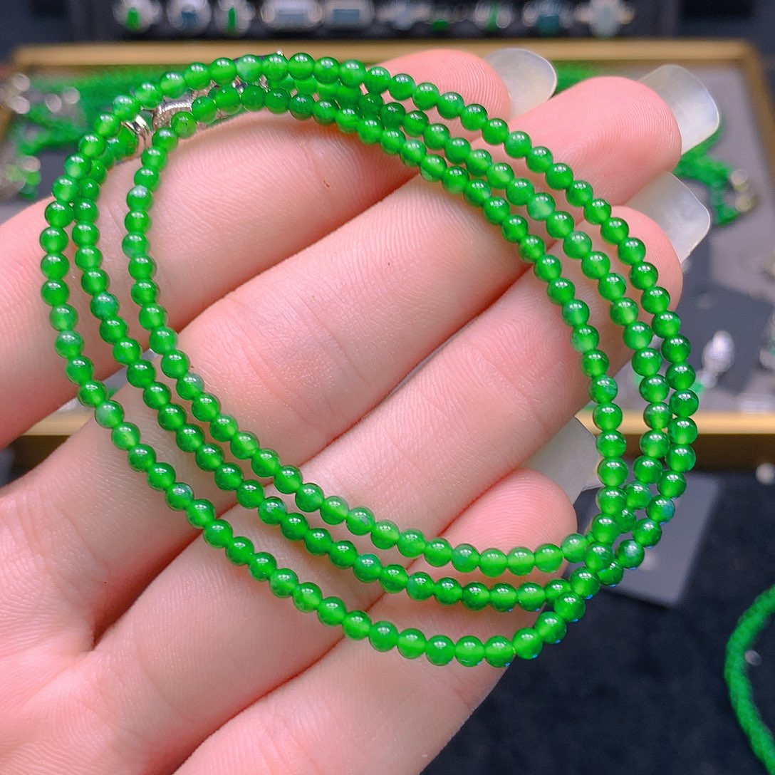 未镶嵌手链翡翠天然